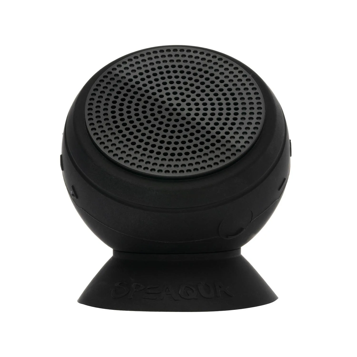 Speaqua The Barnacle Pro 2.0 Waterproof Bluetooth Speaker w/8 Gb Internal Memory In Manta Ray Black