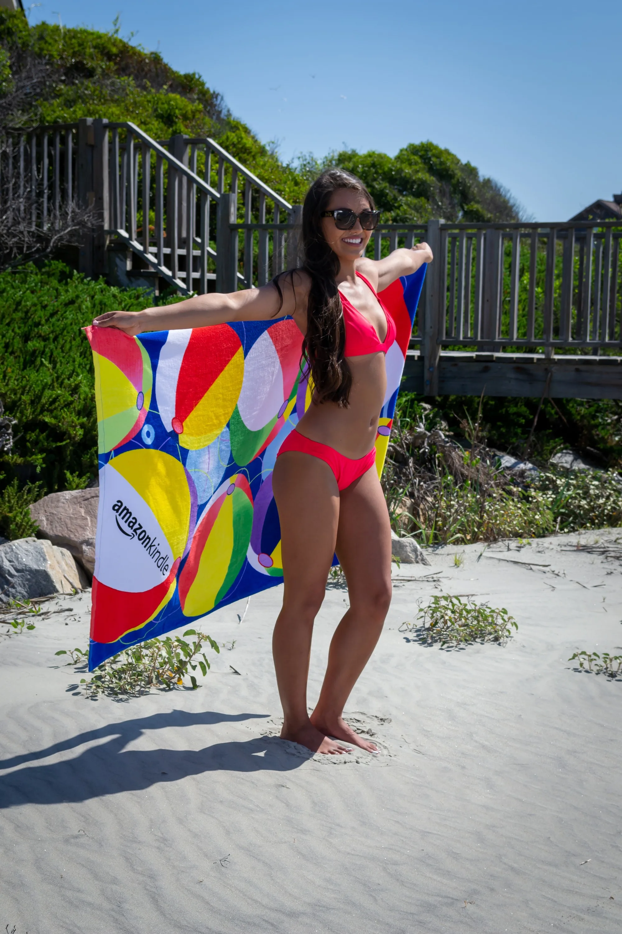 Beach Ball Stock Design Beach Towel