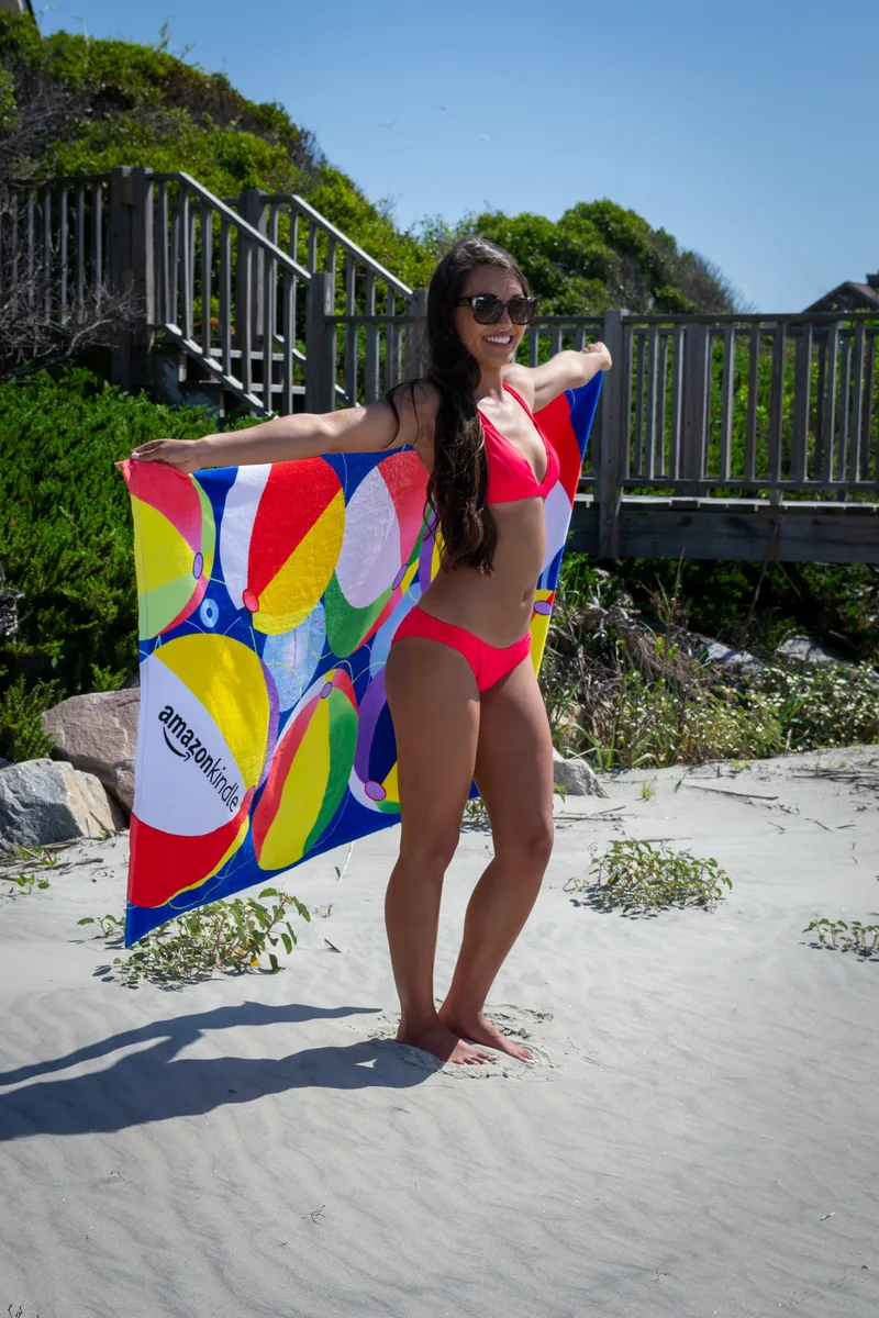 Beach Ball Stock Design Beach Towel