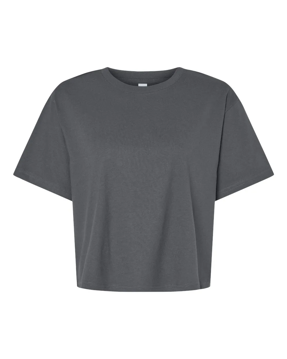 American Apparel® Women's Fine Jersey Boxy Tee view 3