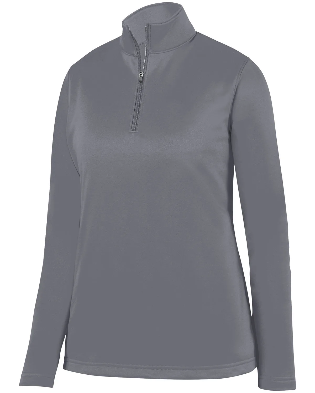 Augusta Ladies' Wicking Fleece Quarter-Zip Pullover view 5