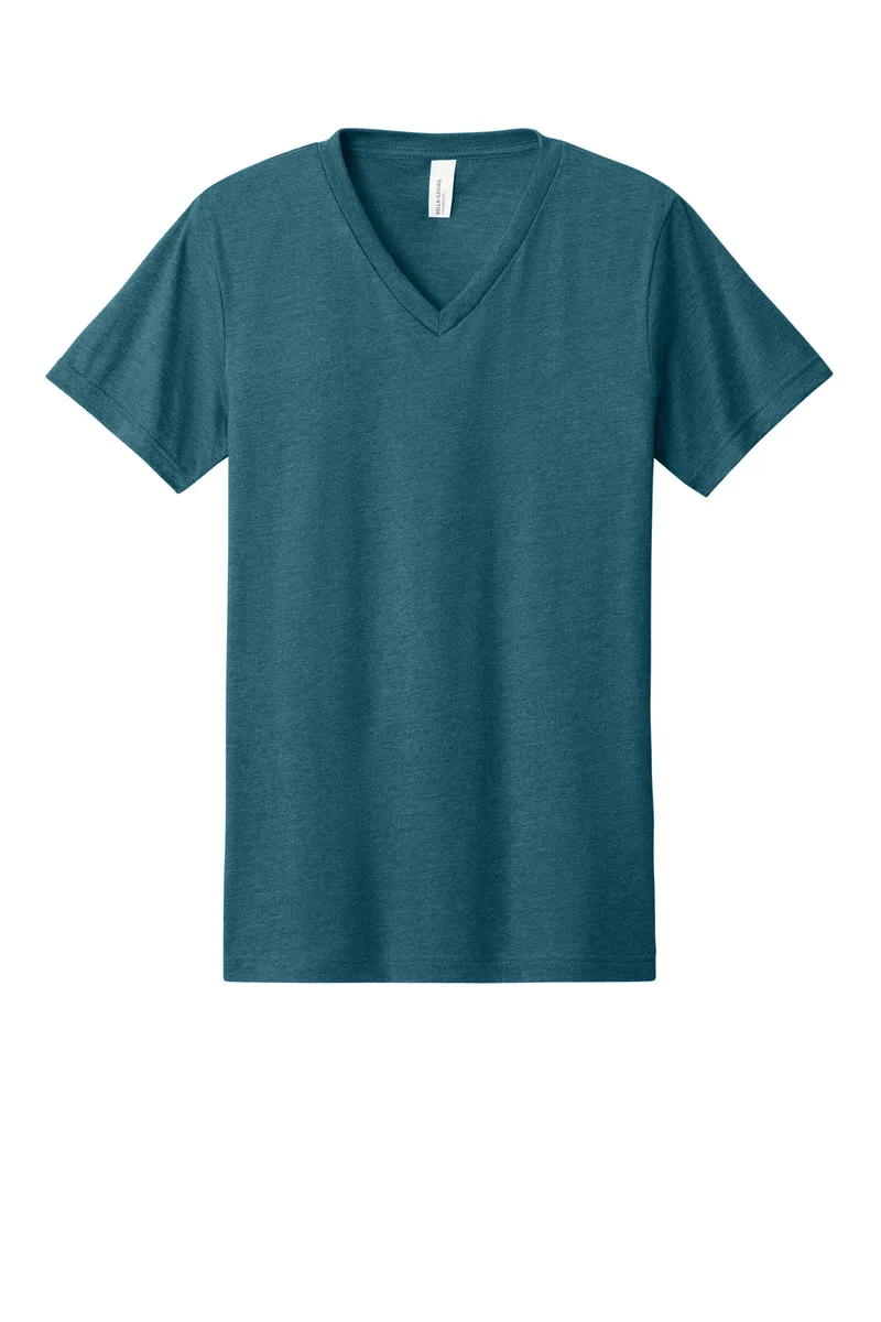BELLA+CANVAS® Unisex Heather CVC V-Neck Tee view 6