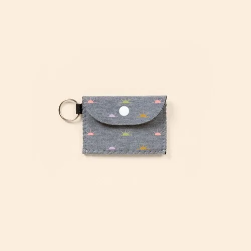 Bend & Snap Heathered Jersey Knit Neoprene Card Wallet view 2