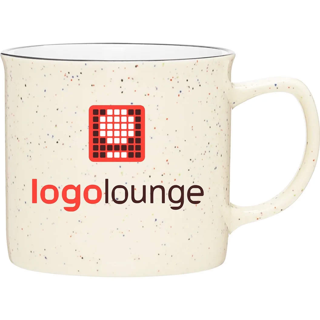 12 oz Cambria Ceramic Mug (Ivory)