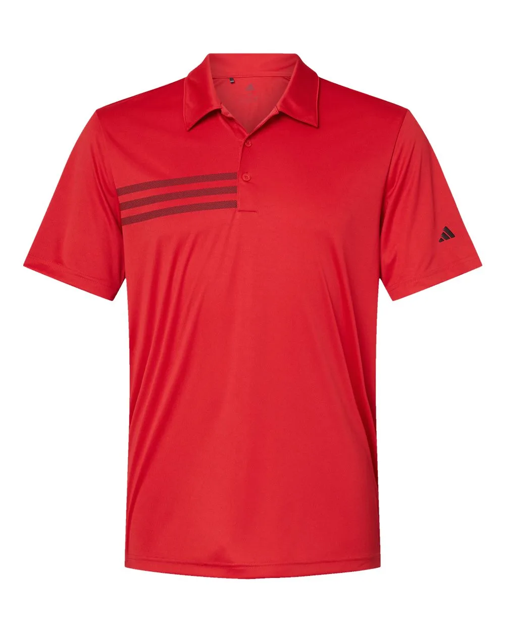 Adidas® 3-Stripes Chest Polo Shirt view 4