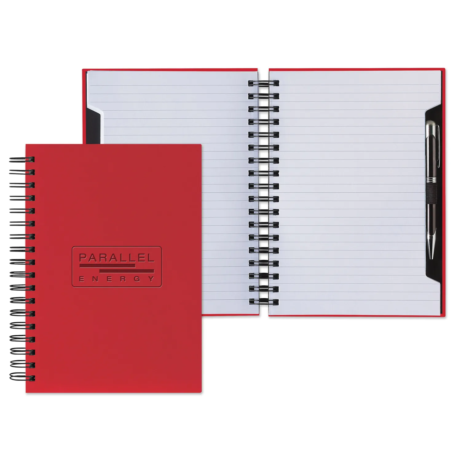 Castelli Tucson Scribe Wire Grande Lined White Page Journal view 5