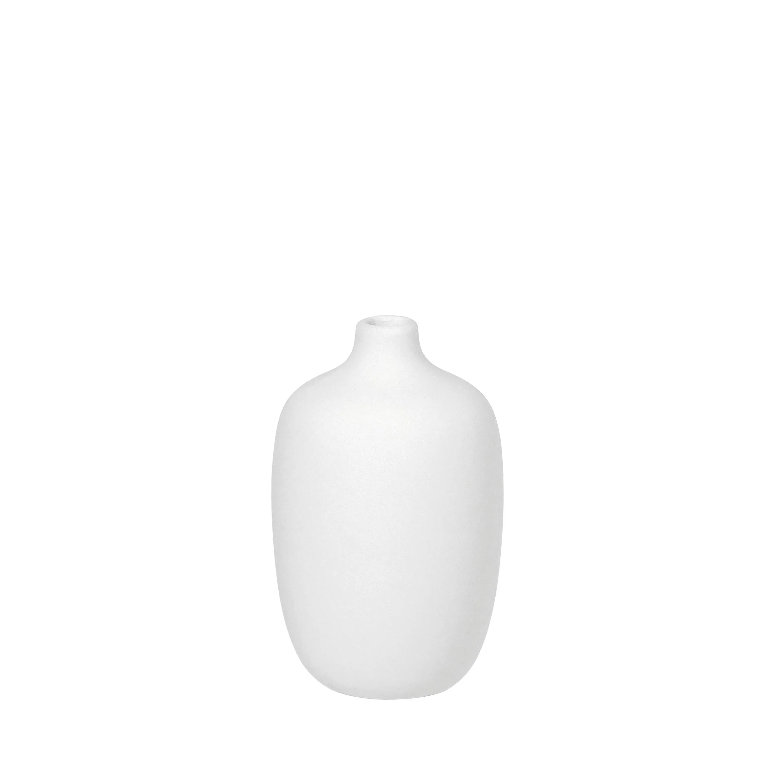 Blomus Ceola Vase Ceramic 3 X 5 - White