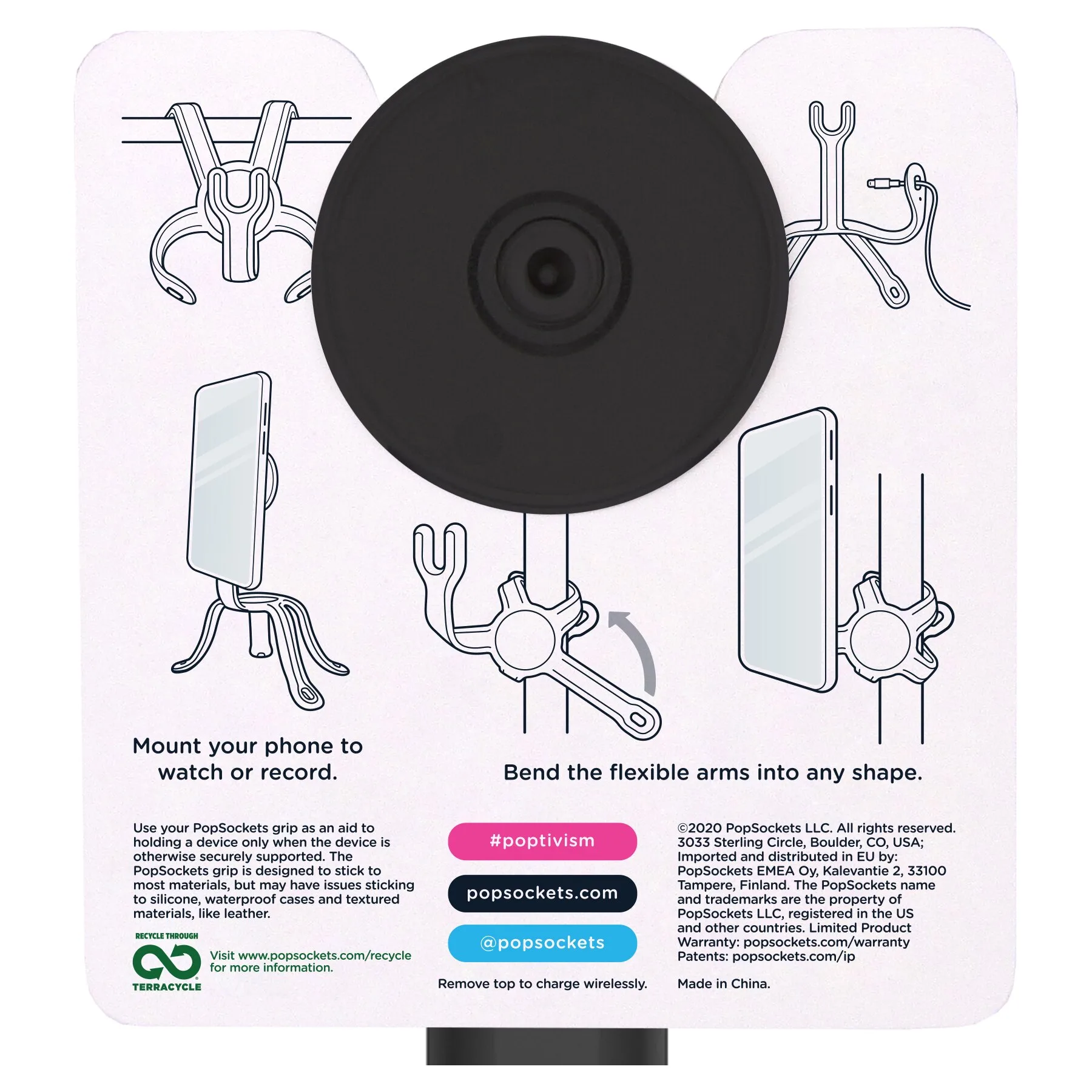 Packaging Back
