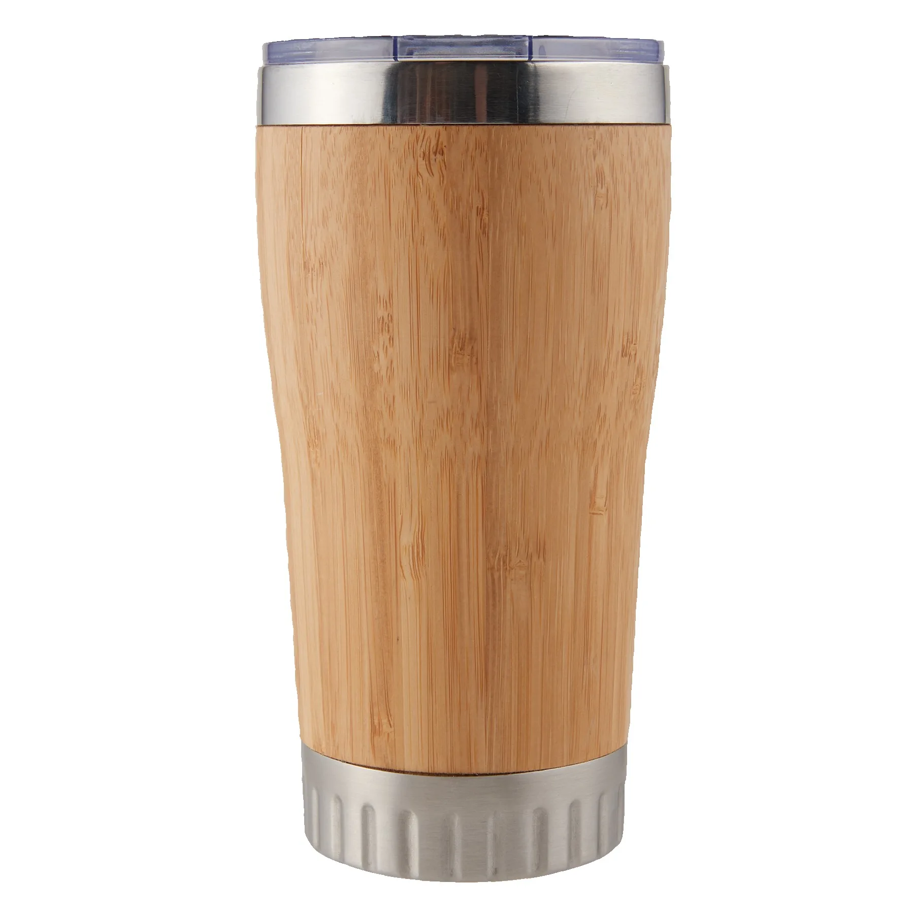 17 Oz. Bamboo Stainless Steel Tumbler view 2