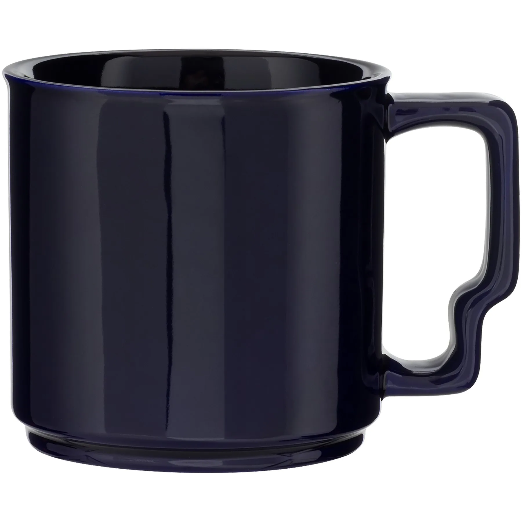 13 oz Quarry Ceramic Mug (Cobalt) view 2