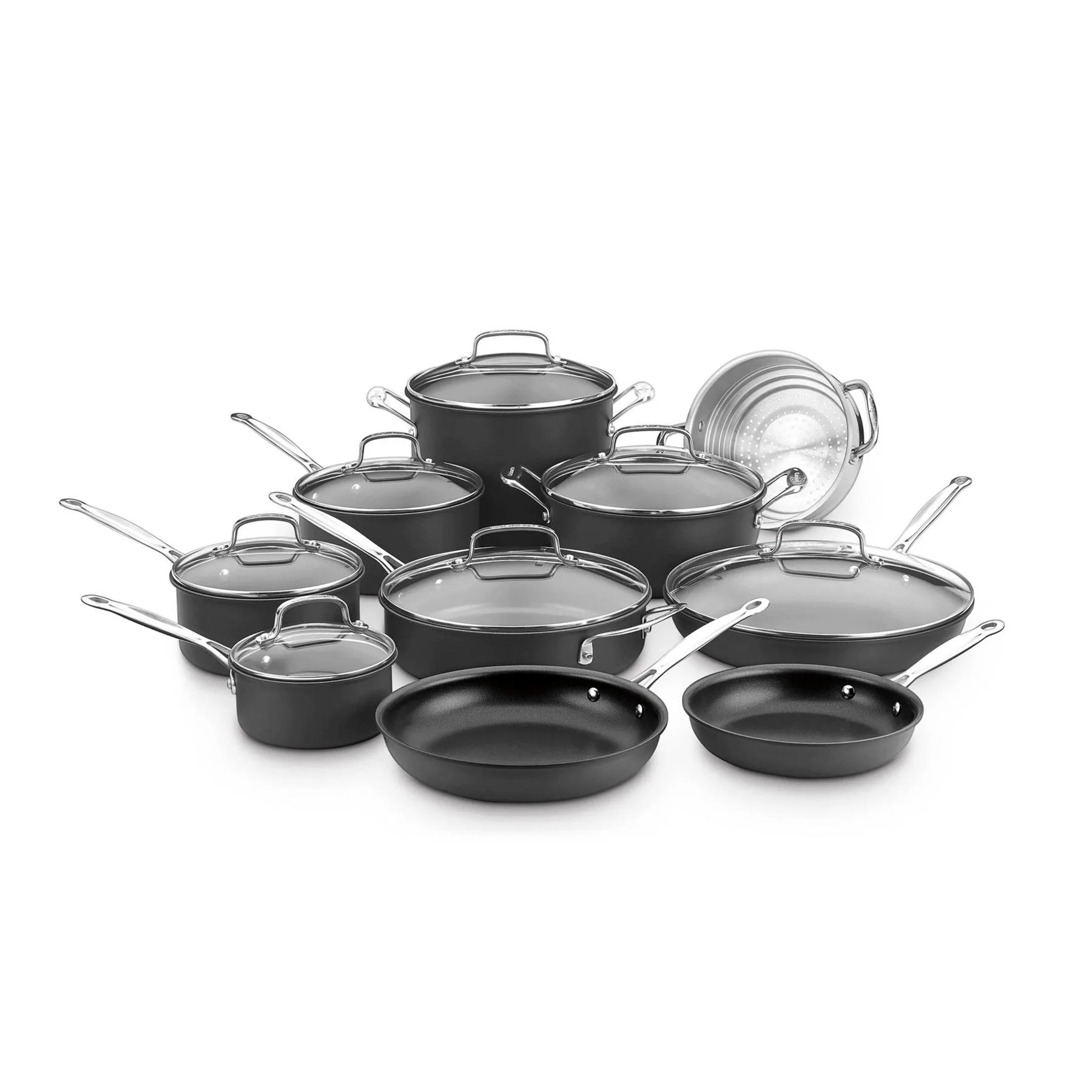 Cuisinart Chef's Classic Nonstick Hard Anodized 17-Piece Set view 2