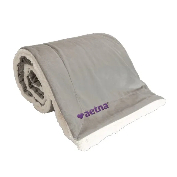Oversized Mink Sherpa Blanket