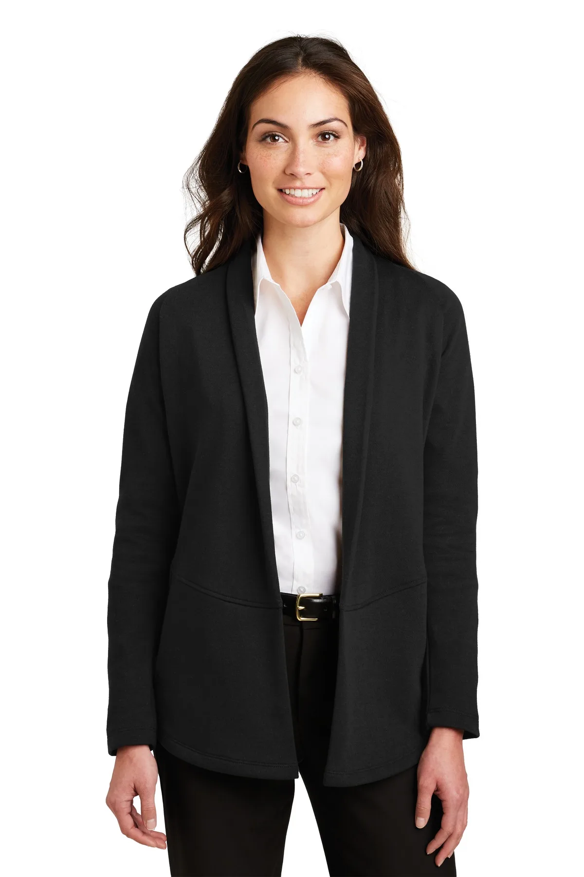 Port Authority® Women's Interlock Cardigan.