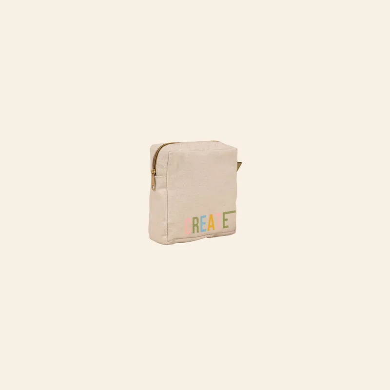 Small Mod Pouch (Natural Canvas)