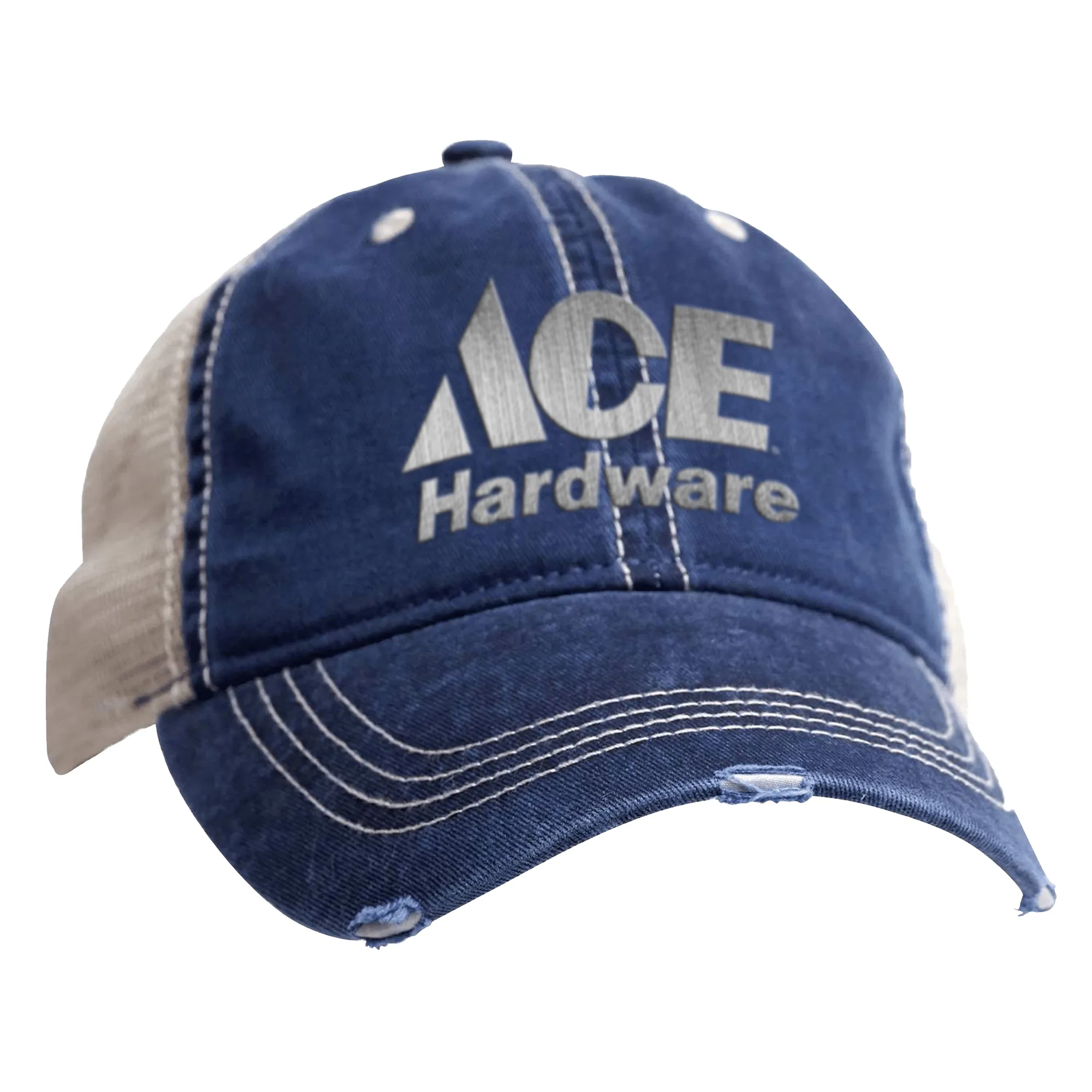 ACE USA Distressed Pigment Trucker Cap view 4