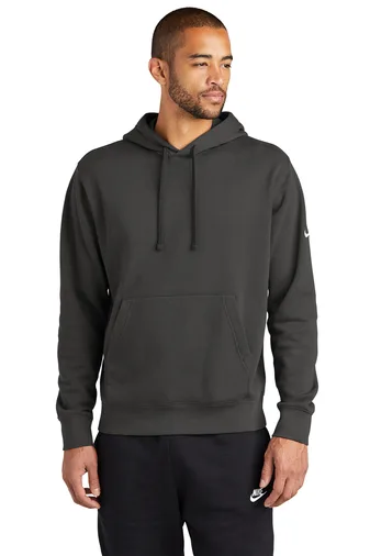 Nike Club Fleece Sleeve Swoosh Pullover Hoodie view 2