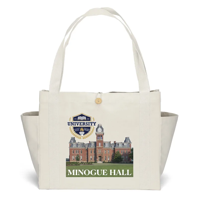 Sandford™ Deluxe Canvas Tote - ColorVista (18" x 8" x 15")