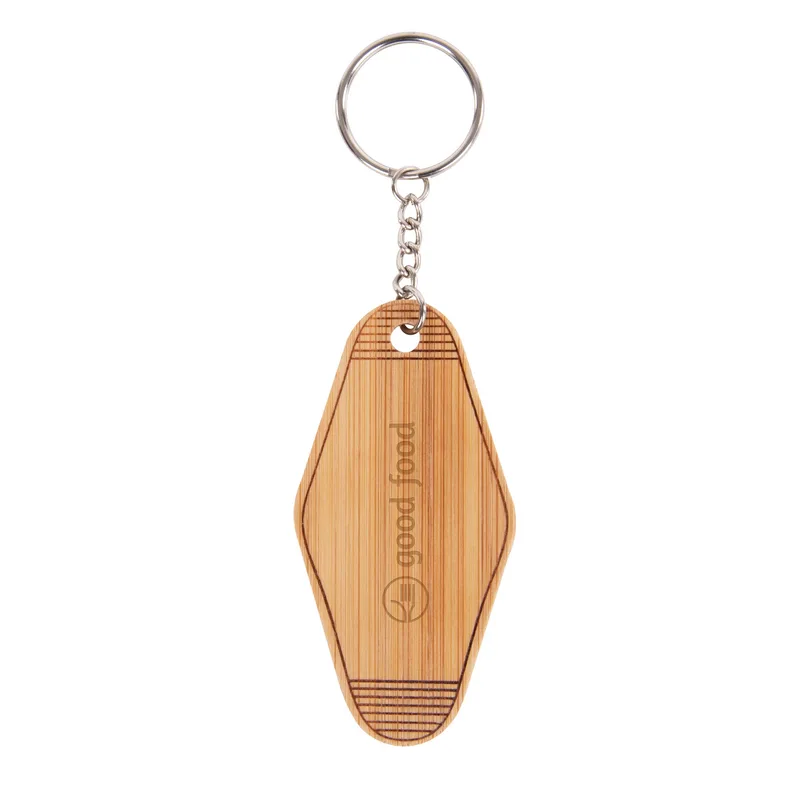 Bamboo Motel Style Keychain view 2