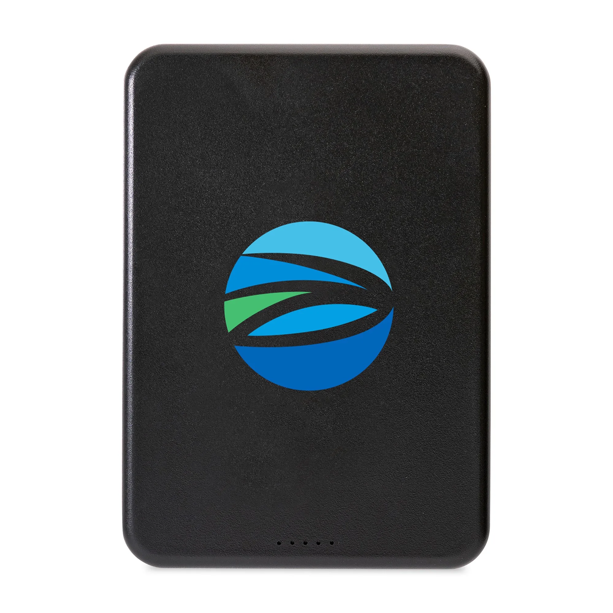 Magnetix Recycled Plastic 5000 mAh Magnetic Powerbank - Black