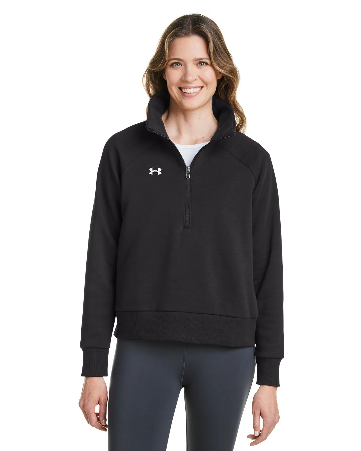 UNDER ARMOUR Ladies' Rival Fleece Quarter-Zip