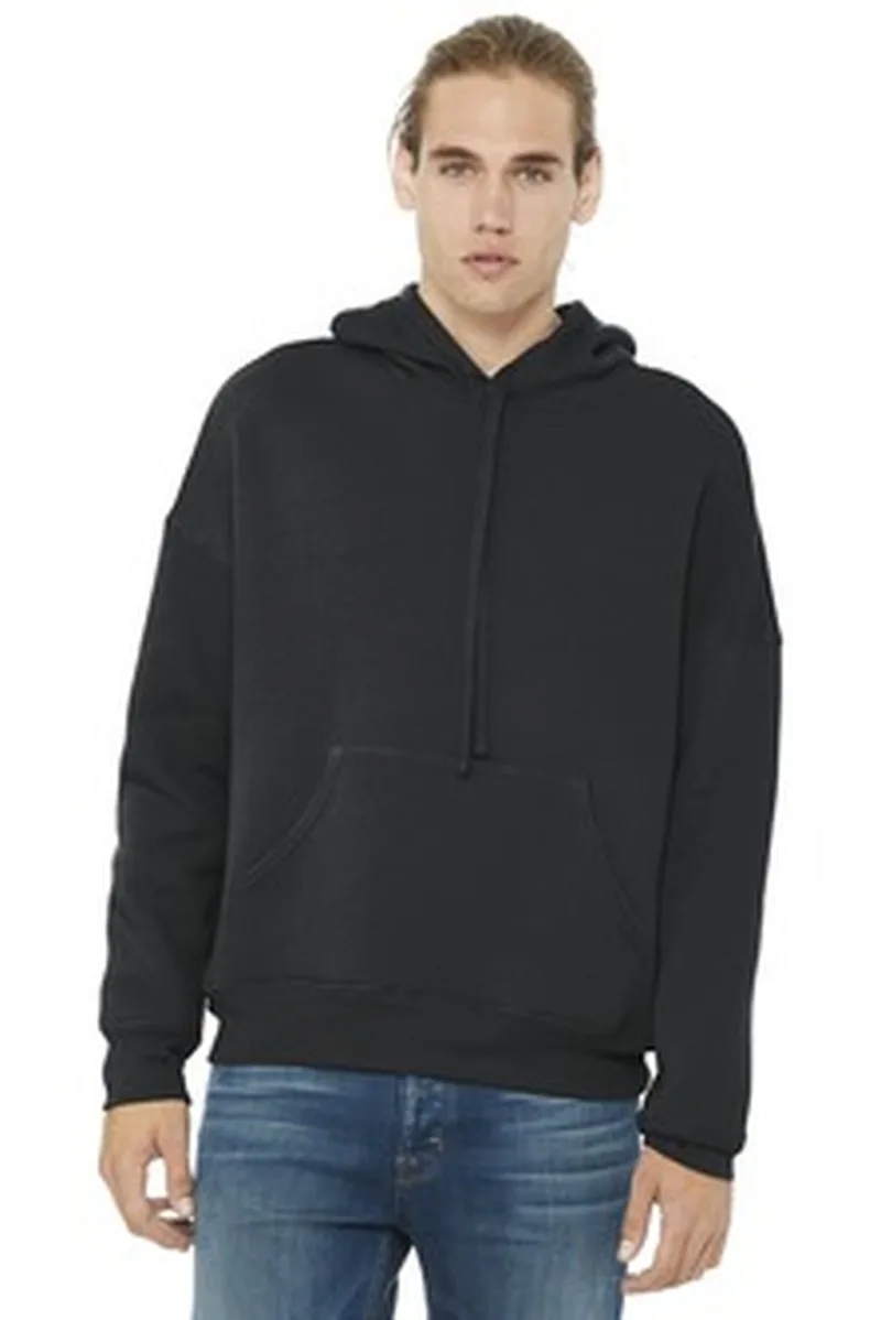 BELLA+CANVAS ® Unisex Sponge Fleece Pullover DTM Hoodie. — Black