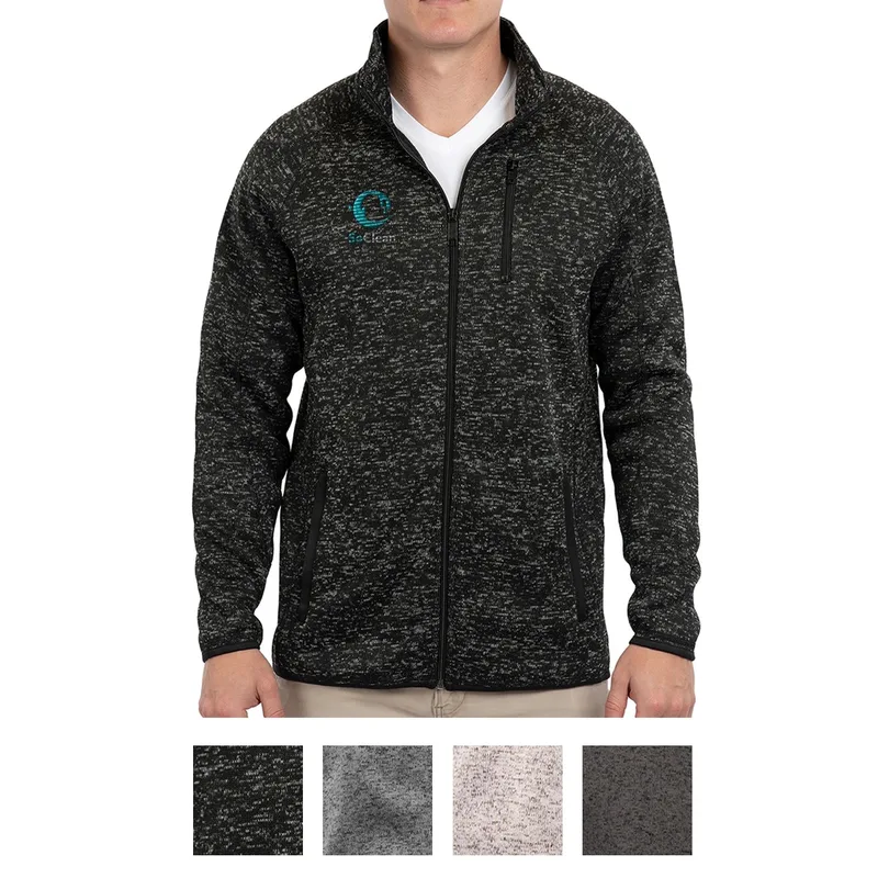 Burnside Men's Sweater Knit Jacket view 2