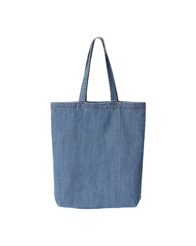Liberty Bags Cotton Denim Gussested Tote Bag