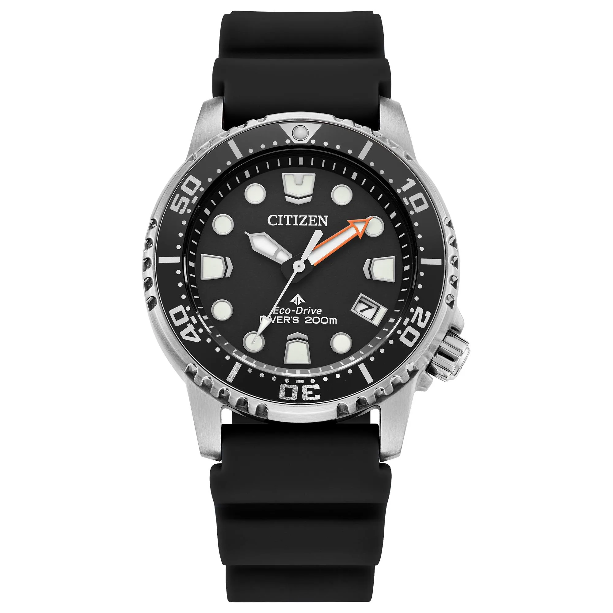 Citizen Watch Ladies' Promaster Dive Polyurethane Strap Watch Black Dial