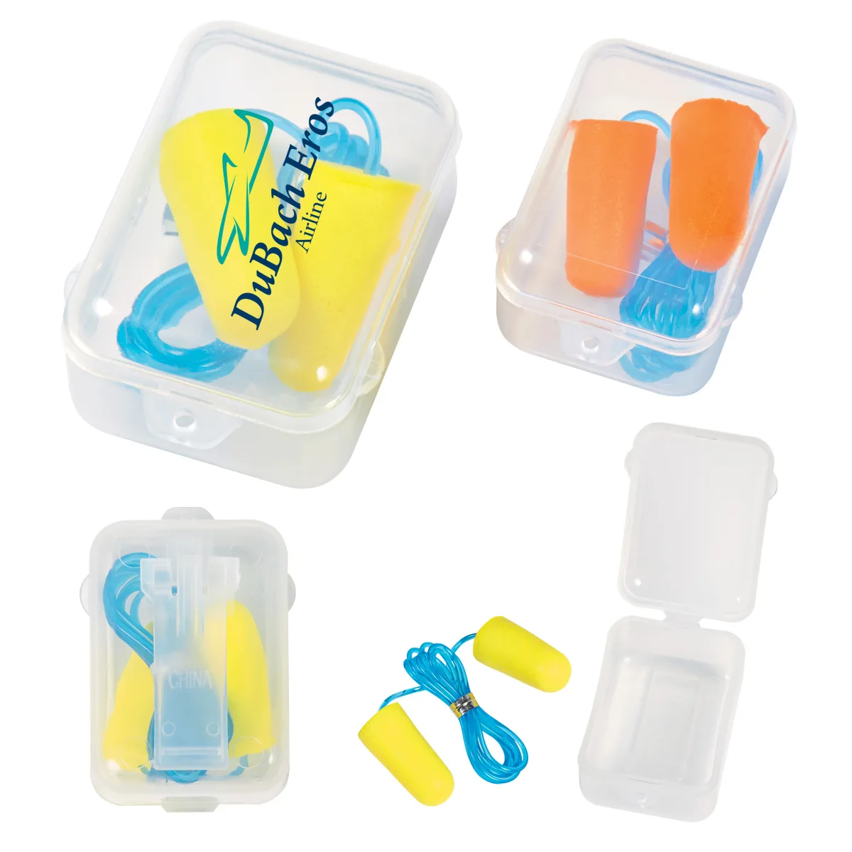 Foam Ear Plug Set In Case view 2