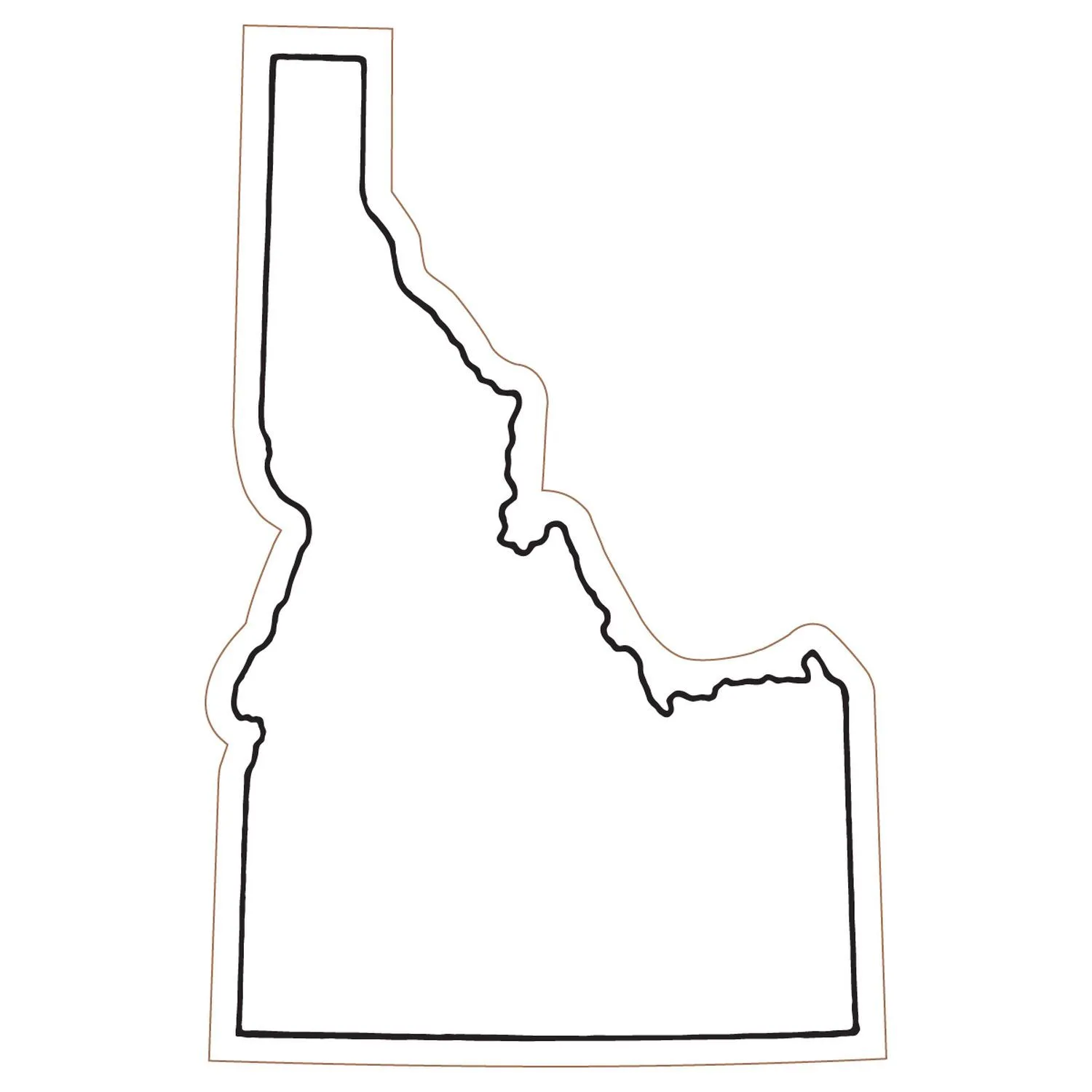 Idaho State Magnet view 2