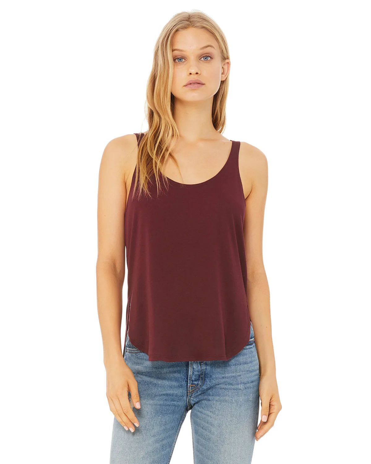 BELLA+CANVAS Ladies' Flowy Side Slit Tank view 5