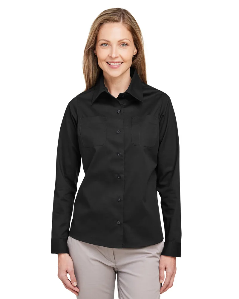 Harriton Women's Advantage IL Long-Sleeve Workshirt