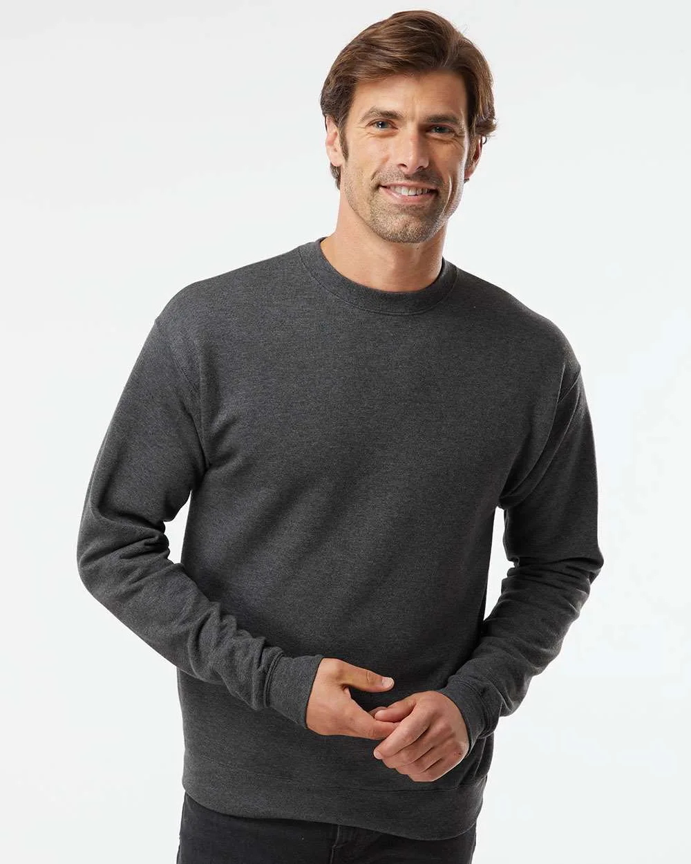 Hanes® Perfect Fleece Crewneck Sweatshirt view 3