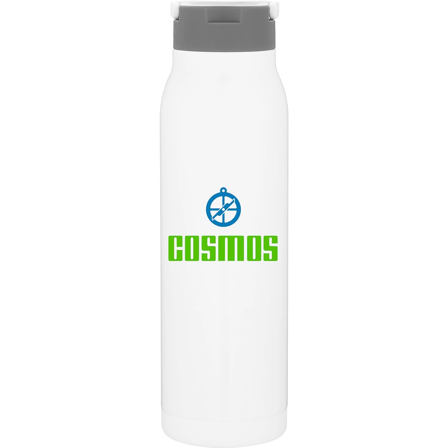 32 oz h2go Flex Water Bottle (White)