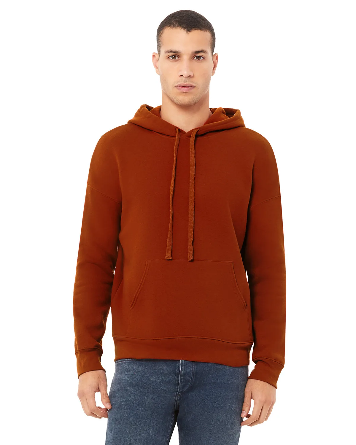 BELLA+CANVAS Unisex Sponge Fleece Pullover DTM Hoodie view 3