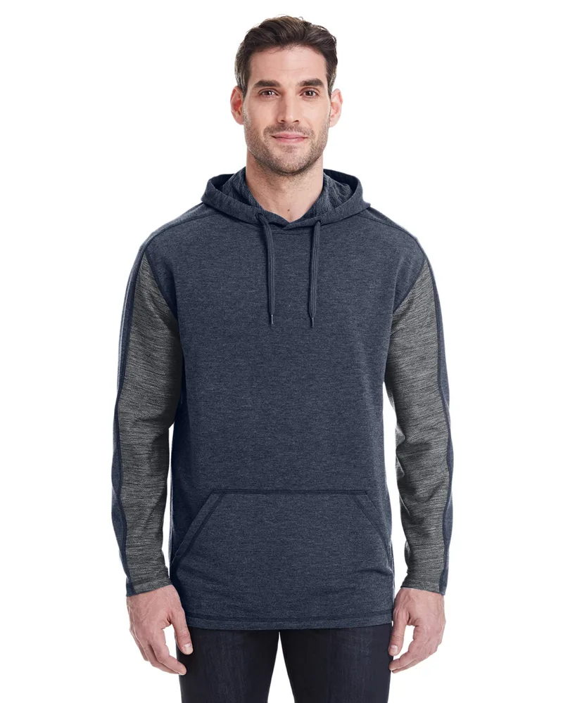 J AMERICA Adult Omega Stretch Hooded Sweatshirt view 3
