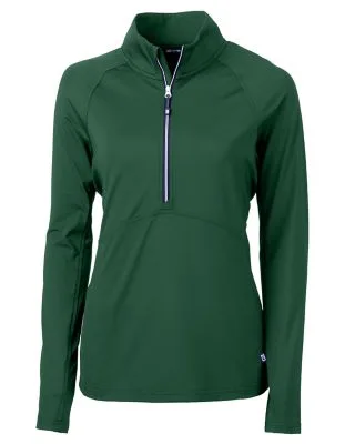 Cutter & Buck Adapt Eco Knit Stretch Recycled Womens Half Zip Pullover view 7