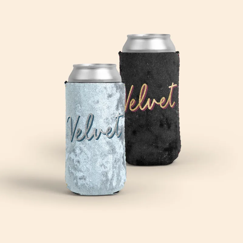 16 Oz. Velvet Neoprene Energy Drink Kolder Kaddy™ Beverage Insulator