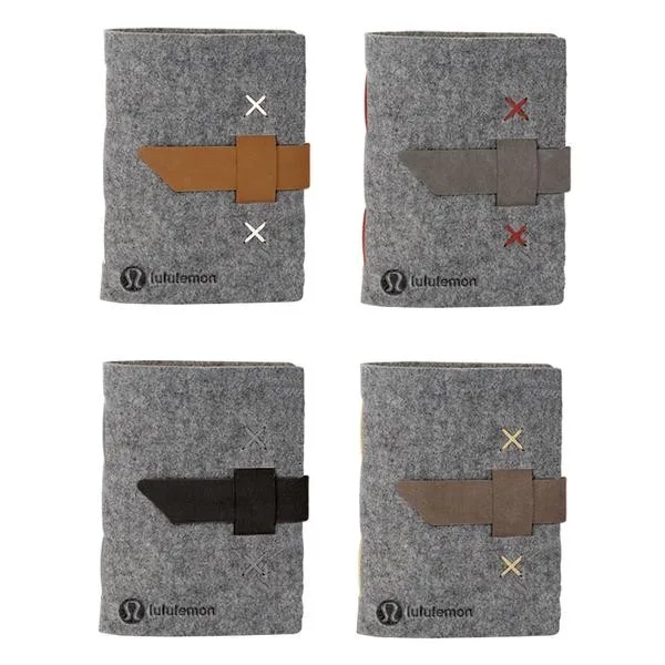 Harlequin Felt Journal