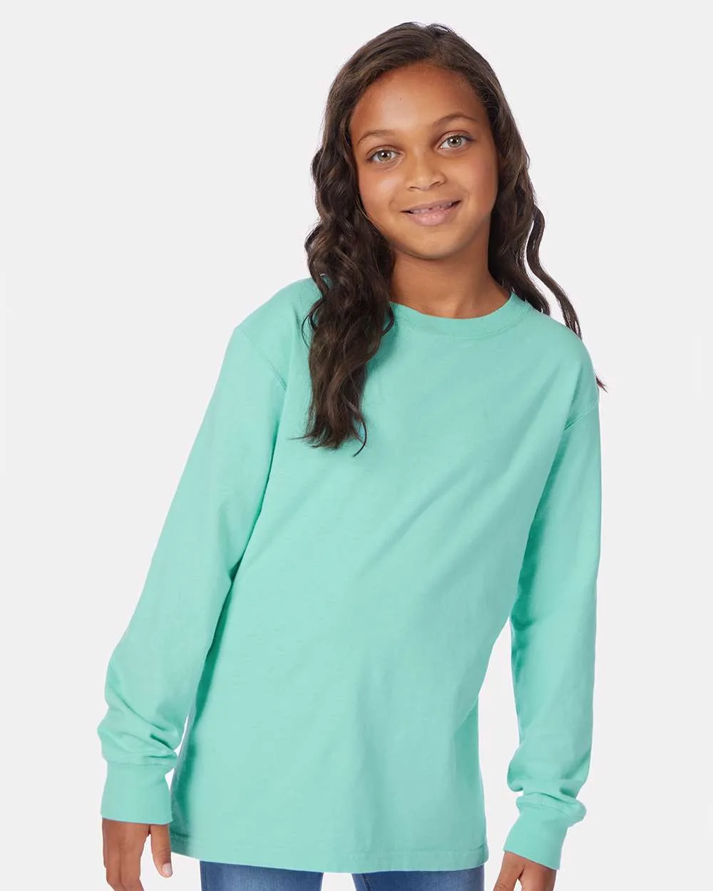 ComfortWash™ by Hanes® - Garment-Dyed Youth Long Sleeve T-Shirt