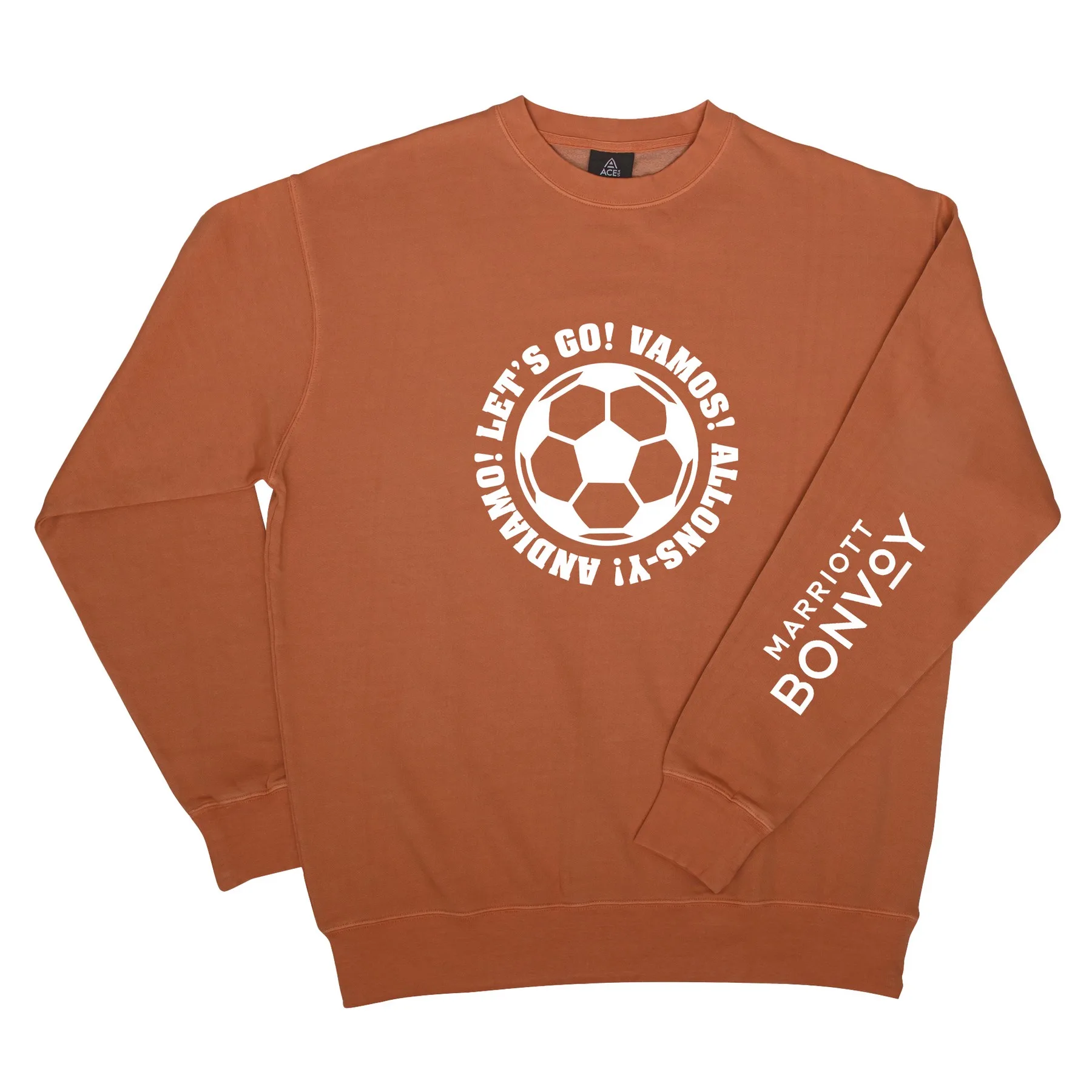 Soccer - ACE Vintage Wash Crew Fleece view 6