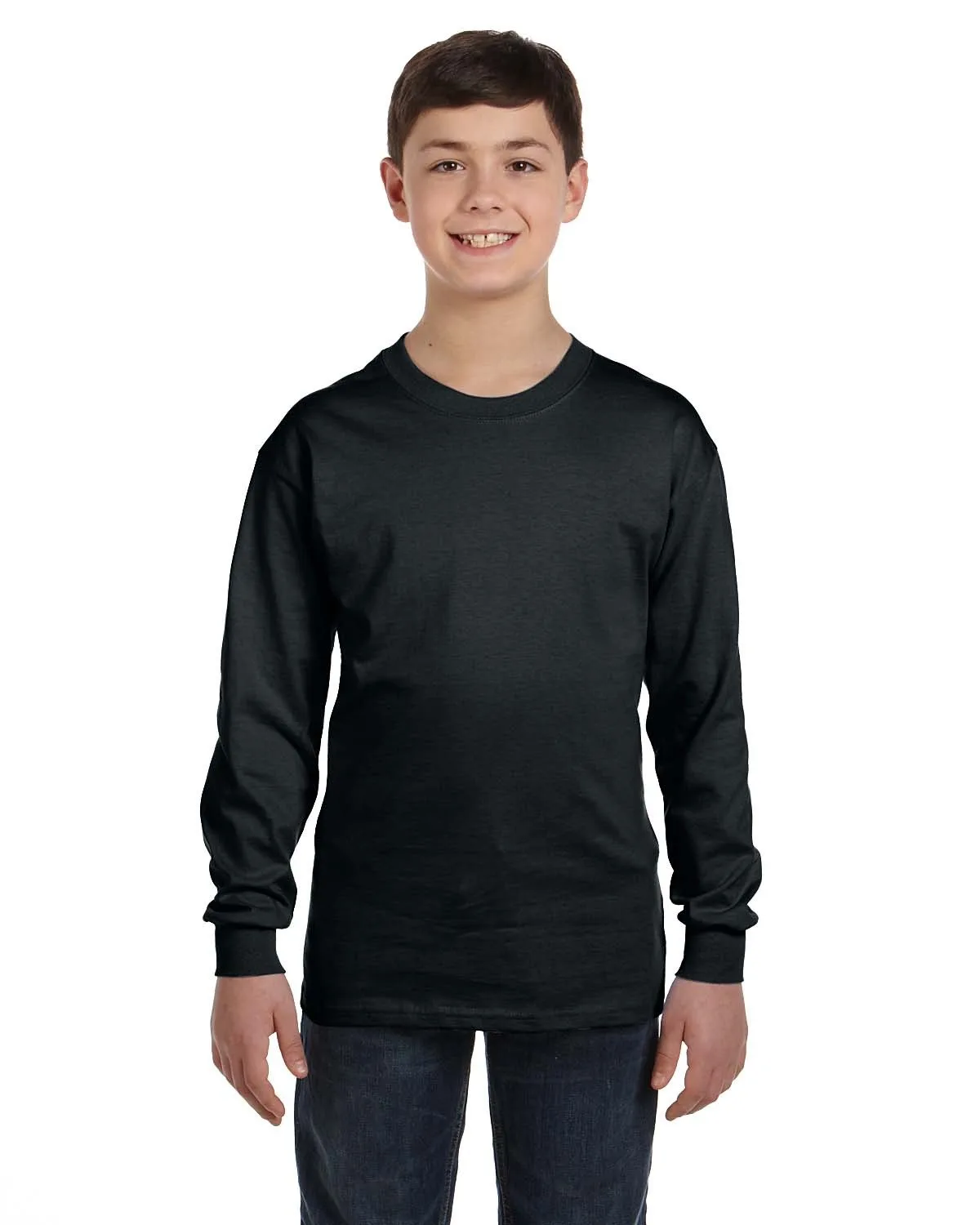 Gildan Youth Heavy Cotton™ Long-Sleeve T-Shirt