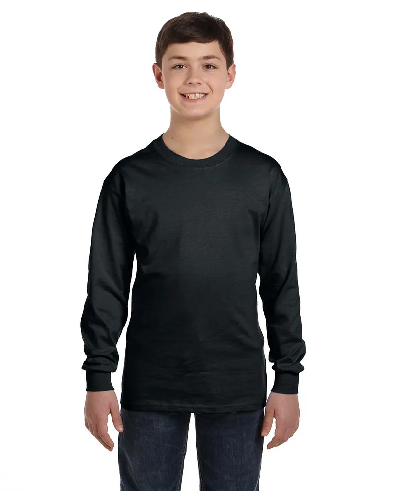 Gildan Youth Heavy Cotton™ Long-Sleeve T-Shirt