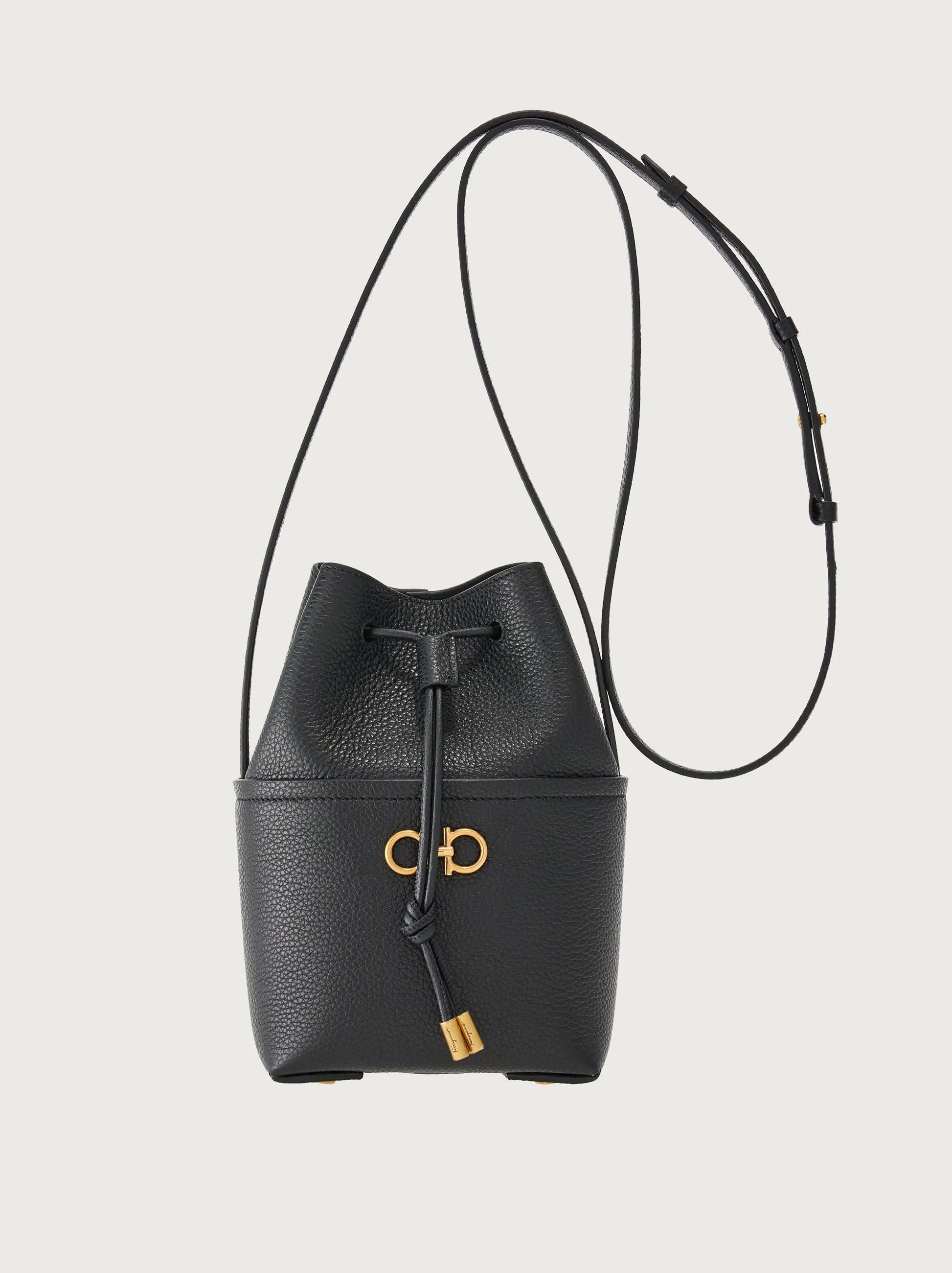Salvatore Ferragamo Gancini Mini Bucket Bag