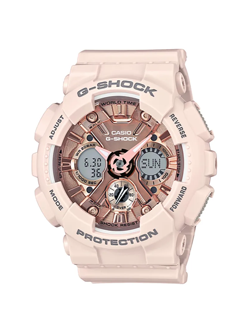 G-Shock Ladies G-Shock S Series Analog/Digital Watch Pink