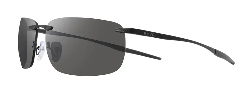 Revo Sunglasses Descend Z Rimless - Satin Black