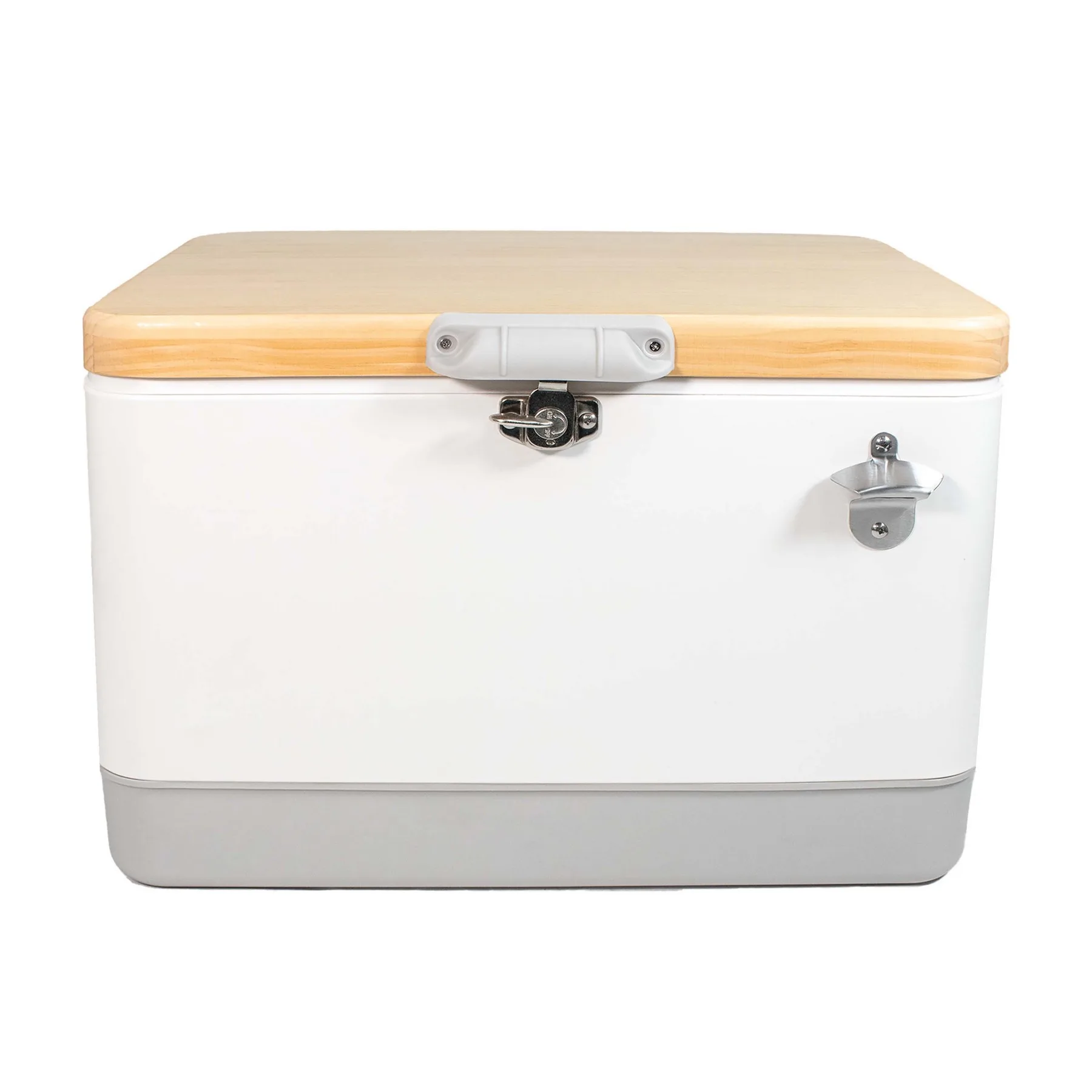 Sasquatch 54QT Wood Top Cooler, Front Decal view 2