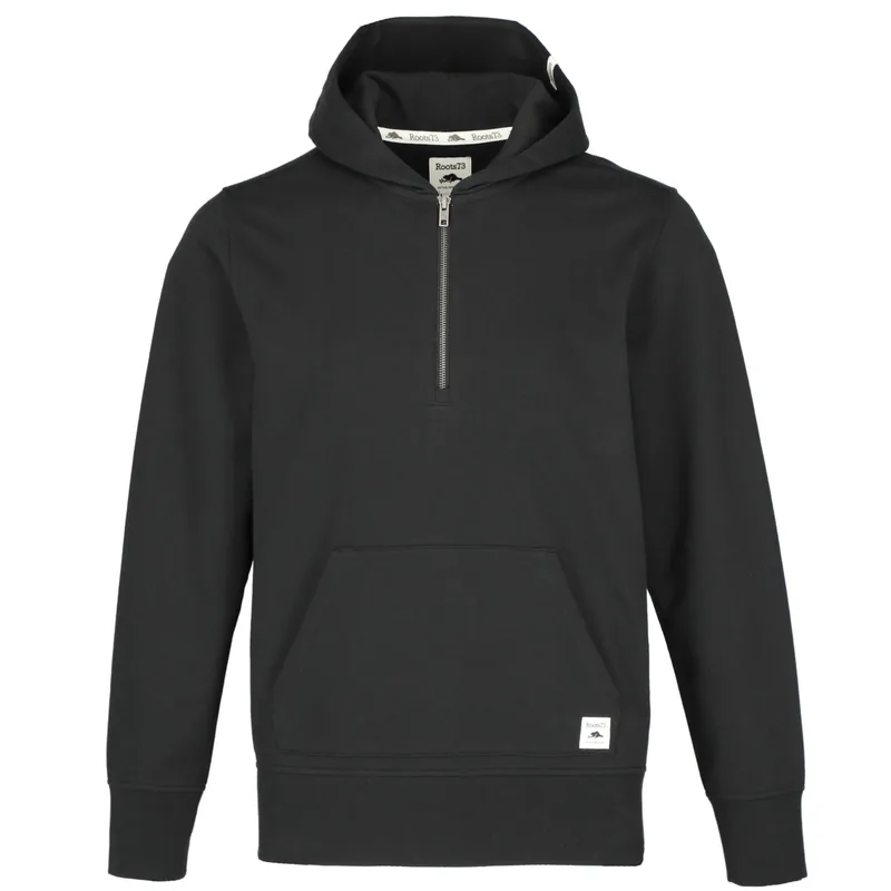 Unisex Roots73 CANMORE Eco French Terry Quarter Zip Hoodie