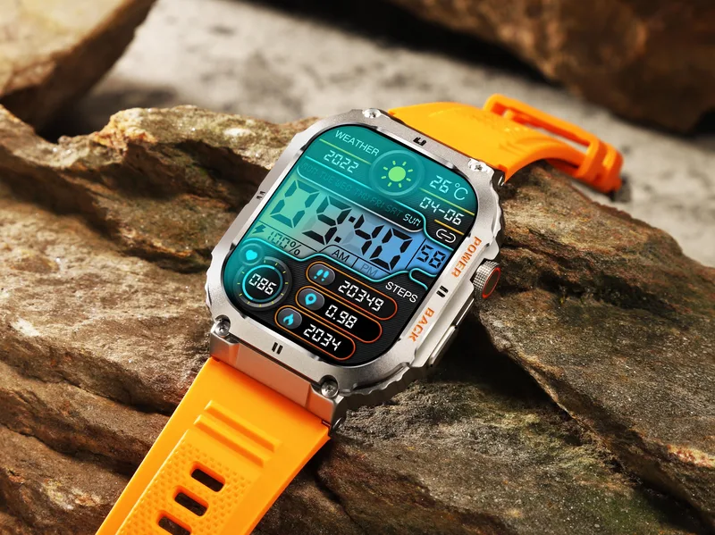 Intelligent Galaxy The Adventurer Sport/ Orange Waterproof Smartwatch