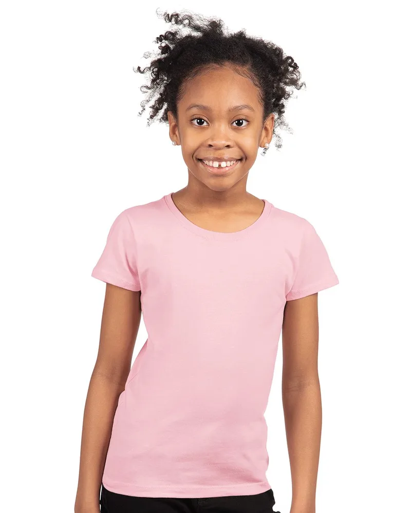 Next Level Apparel® Girls' Cotton Princess T-Shirt view 2